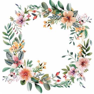 Flower Crown Canvas